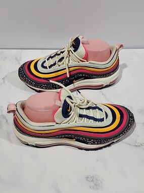 Nike Air Max  Purple Orange Pink Colorful Sneakers